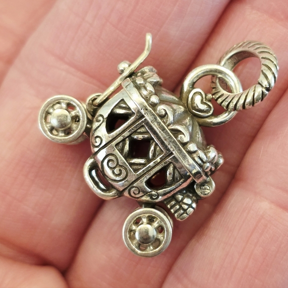 Brighton Vintage Retired Princess Carriage hanging Charm - Picture 10 of 10